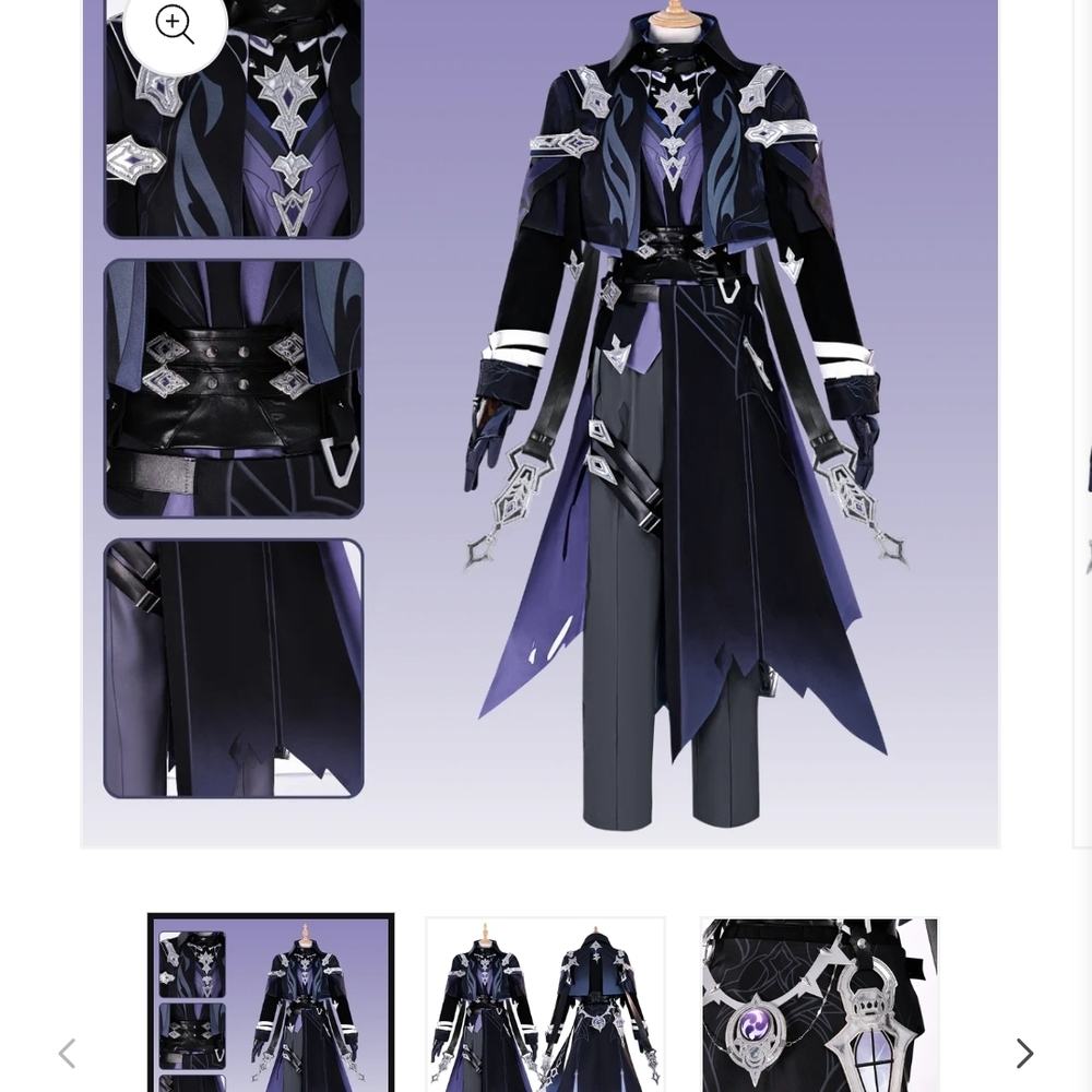 NWT Flin Cosplay From Genshin